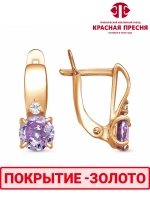 Серьги "Красная пресня"