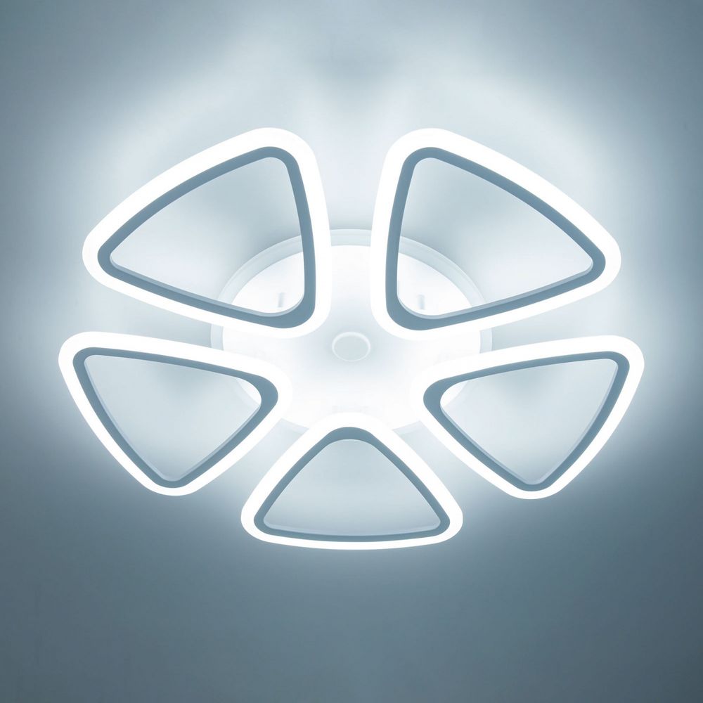 Citilux Мальта Смарт CL234A250E RGB Умная люстра Белая