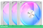 Комплект вентиляторов для корпуса Ocypus Delta F12 ARGB 3 IN 1 WH (Delta-F12-WH3AM00X-GL)