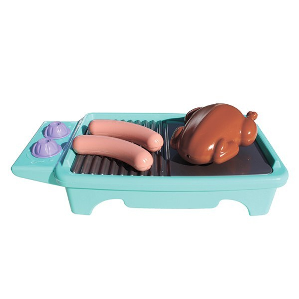 Игровой набор «Гриль» 4пр.(гриль,курица,сосиски 2шт.) У550