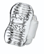 Прозрачный мастурбатор Lingam Khani (Цвет: прозрачный)