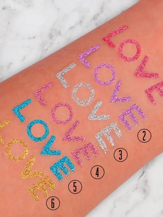 Глиттерная подводка для глаз Flamingo Colada, 5 мл, оттенок №1, фуксия