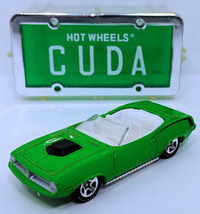 Hot Wheels Avon Park'n'Plate '70 Plymouth Barracuda (1998)