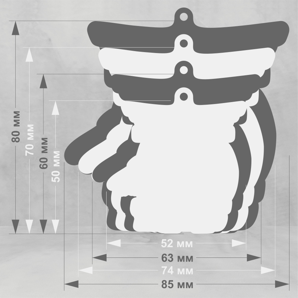 Акриловая медаль Дзюдо 1758-050