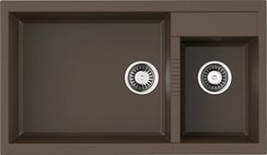 Мойка Omoikiri Tedori 86-2-LB-ES Tetogranit/эспрессо