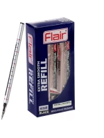 Стержень шариковый Writo-meter F-743, черный, 10 шт.