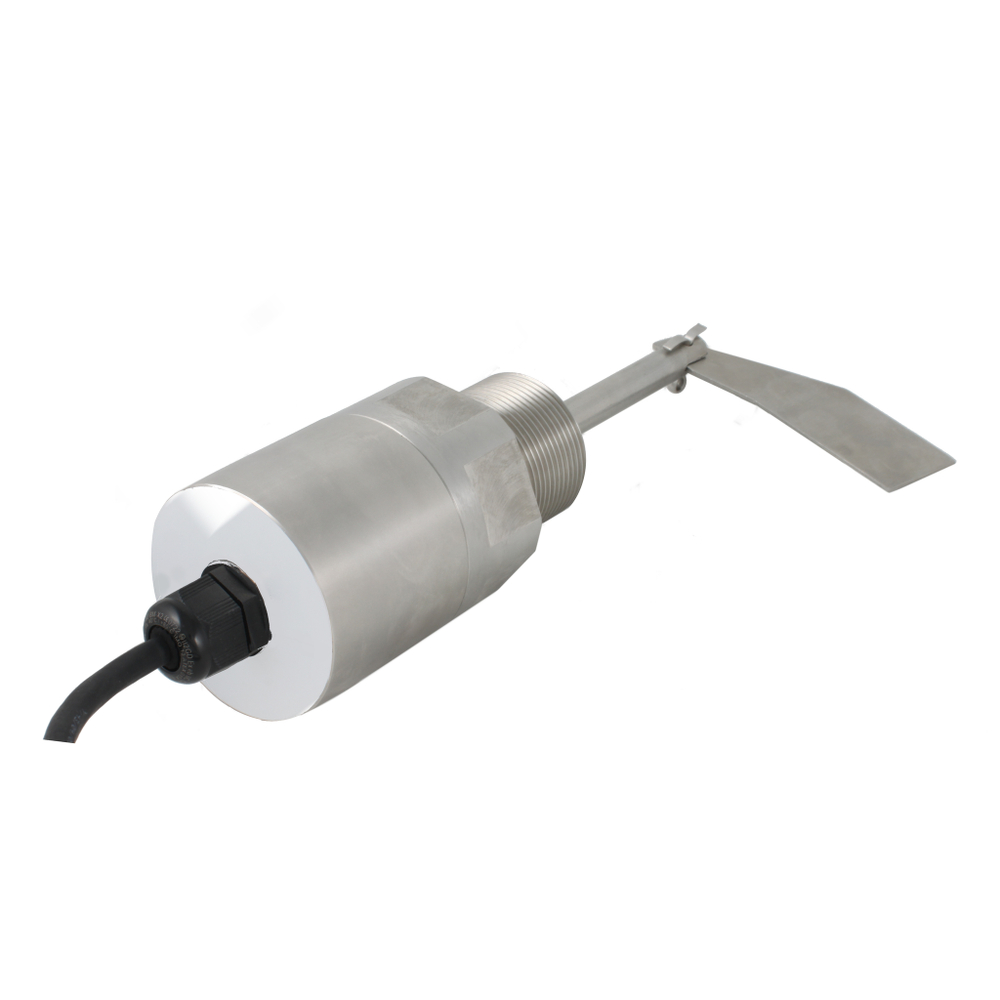 Механический ротационный датчик уровня сыпучих материалов INNOLEVEL в корпусе из нерж. стали, -50 +80 С, Рmax=10 bar, 24 VDC, IP66, виброст. до 29g, лопасть 40х98 мм, нерж. сталь