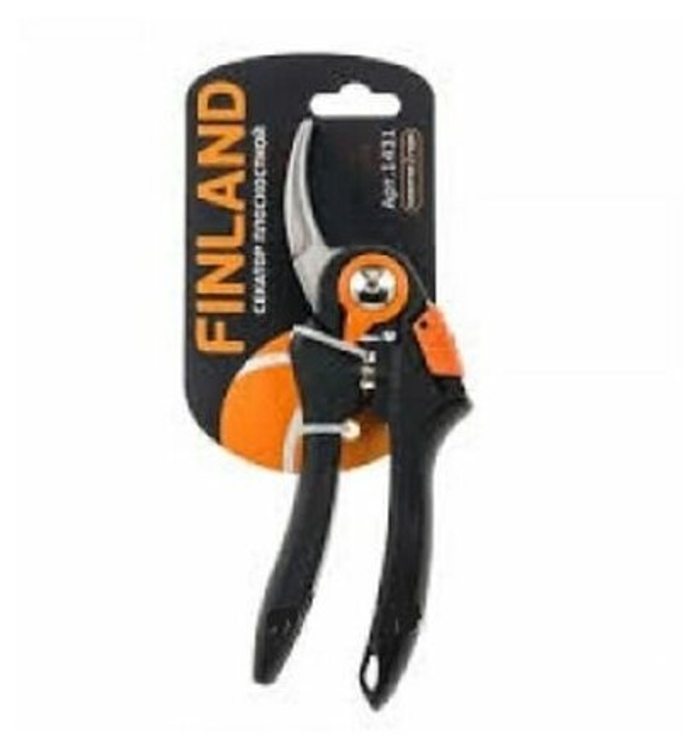 Секатор плоскостной профессиональный для сада и цветов Finland 1431