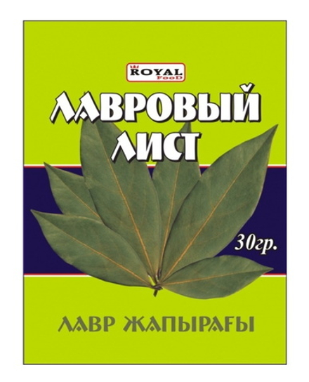 Лавровый лист 30 г. Роял Фуд