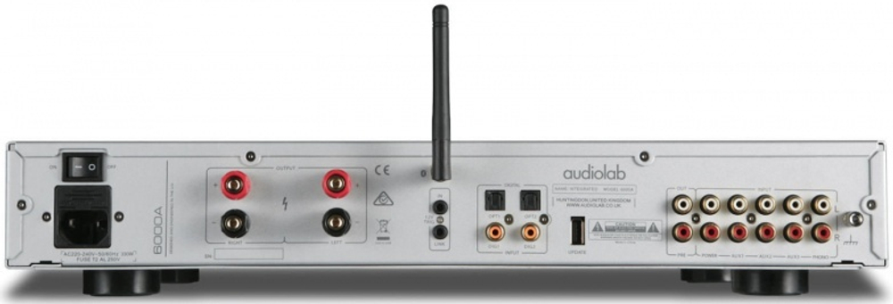 Стереоусилитель Audiolab 6000A Play, серебристый