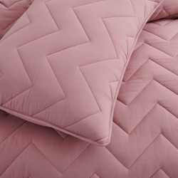 Покрывало 230х250 и 2 наволочки 50х70 Sofi De MarkO Робби розовое