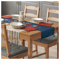 IKEA SLÄTTIKA  (ИКЕА СЛÄТТИКА)  -  Салфетка, темно-красная, 40x40 см