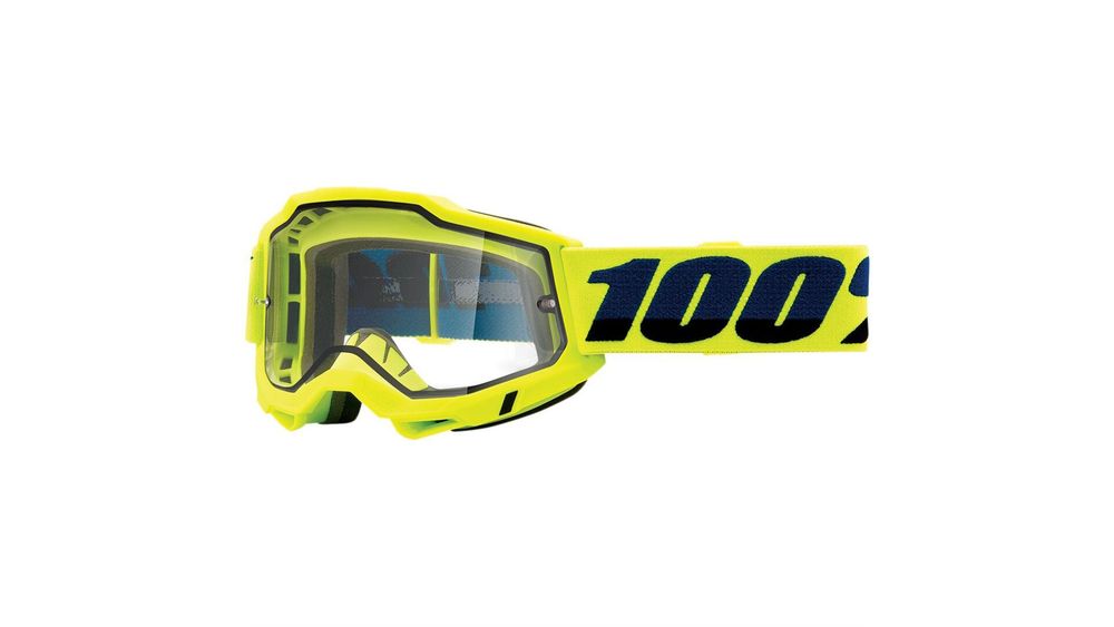 Очки 100% Racecraft 2 Goggle Orange / Clear Lens (50009-00013)