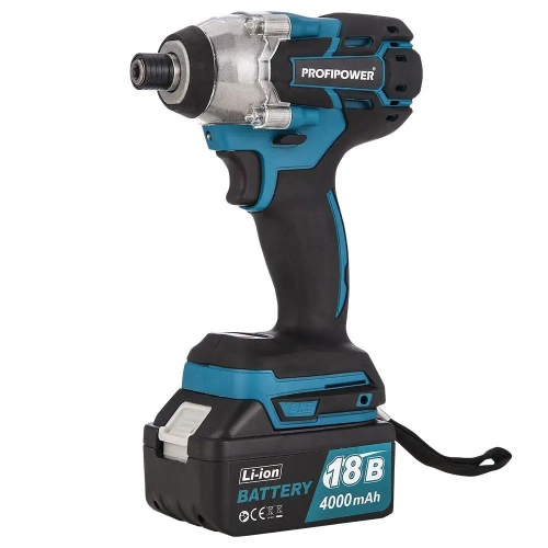 Винтоверт аккумуляторный беcщеточный импульсный ProfiPower MKDTD-18V