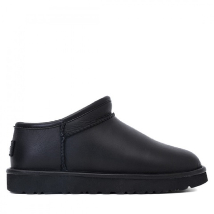UGG Ultra Mini Tasman Leather Black