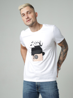 Футболка заводной апельсин Город Горький белая