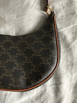 Сумка Celine Ava Bag in Triomphe Canvas