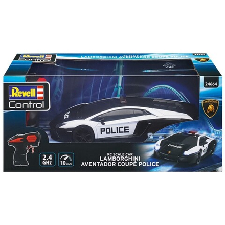 Revell - Управление RC машиной Lamborghini Aventador Coupe Police 1:24 Дистанционное управление 2.4GHz 24664 / артикул   24664  / GTIN 4009803246642