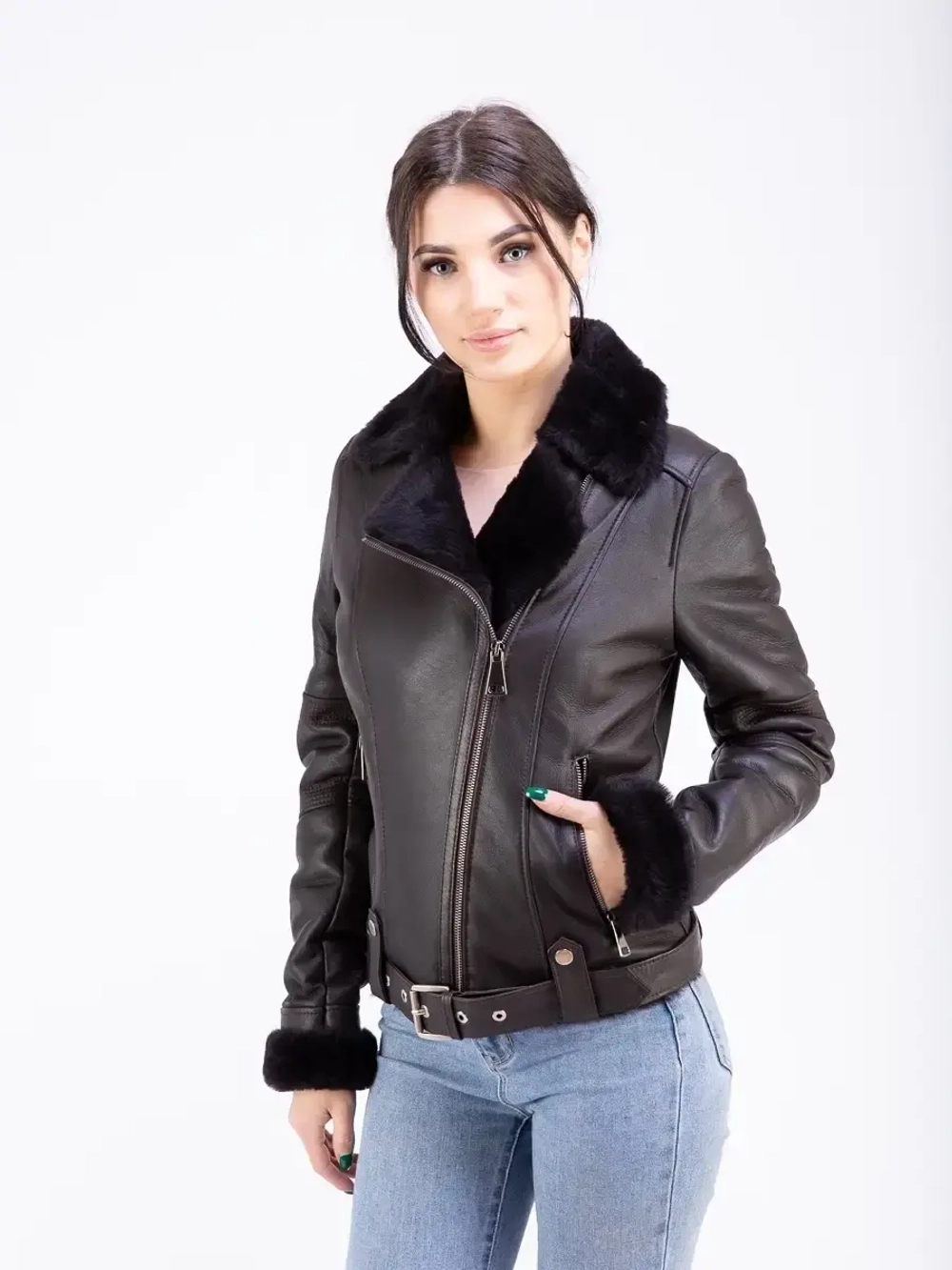 дубленка женская натуральная Турция