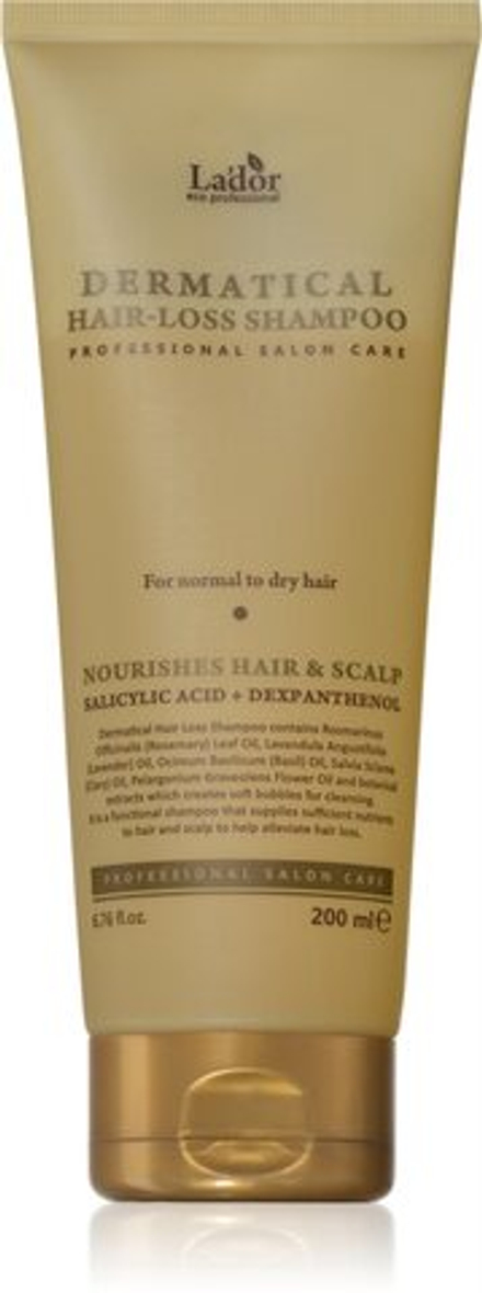 La'dor Dermatical - дерматологический шампунь против выпадения волос /   200  ml  / GTIN 8809789630314