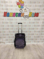 Коляска прогулочная Baballo Future 2024 фиолетовая (черная рама)