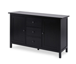 Комод-сервант Хемнэс Hemnes/ Кымор, 157х47х88 см,черный