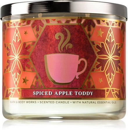 Bath & Body Works Spiced Apple Toddy - ароматическая свеча II. /   411  g  / GTIN 667557495972