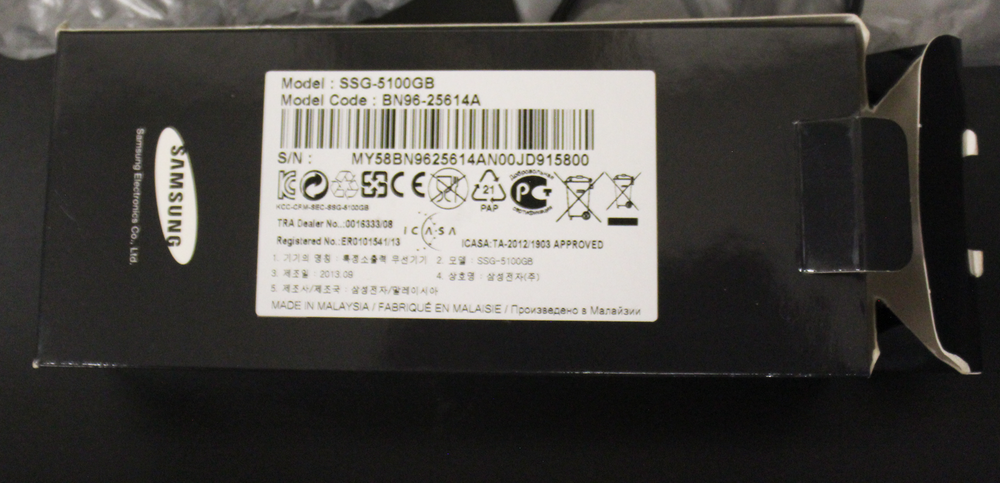 Очки 3D SUMSUNG 5100GB, 2 шт. Упаковка.  XF