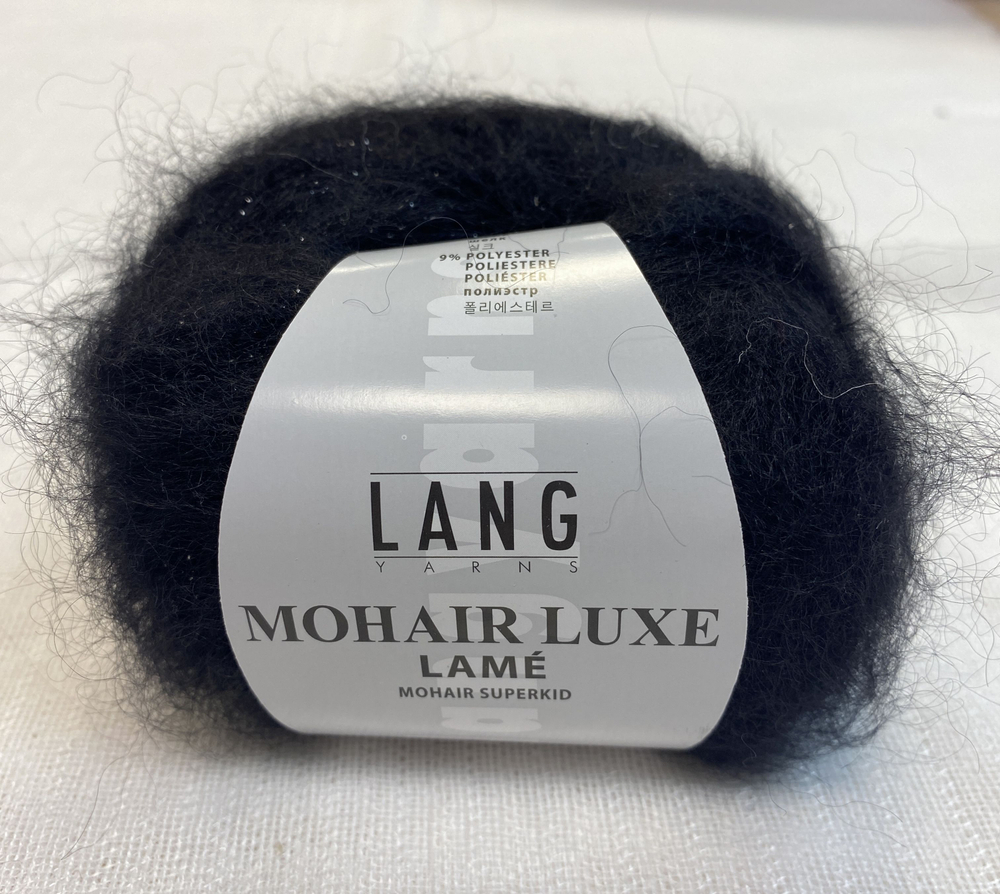 Пряжа от Lang ( Швейцария) 73% мохер 18%шелк 9% п/э 25г-175м