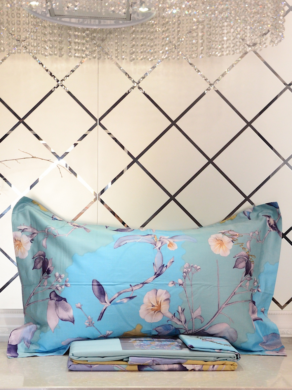 Постельное белье La Perla Blue Mosaic
