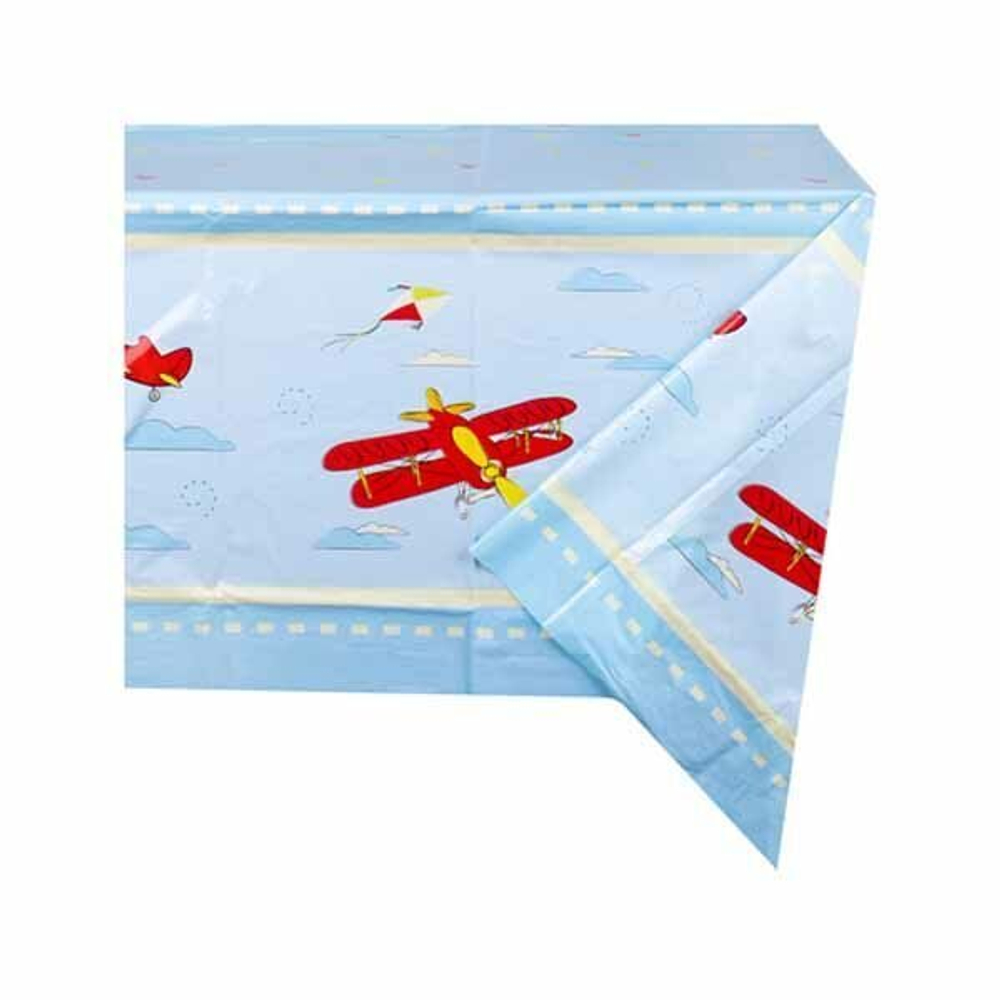 Скатерть п/э Самолётики 130х180см