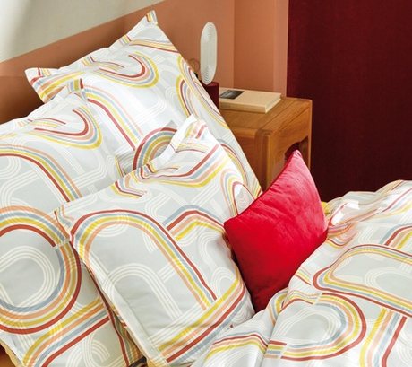 Постельное белье 2 спальное евро Blanc des Vosges Retro Curry