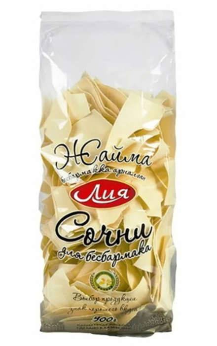 Макароны "Лия" Сочни для бесбармака 400г. Казахстан