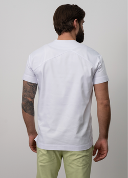 Медицинская туника с косым кроем