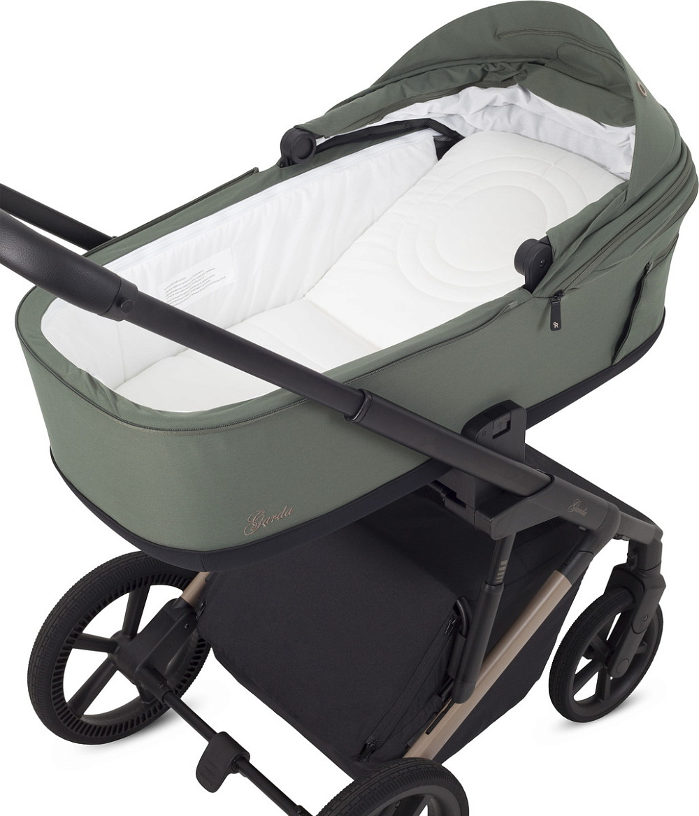 Детская коляска Rant Garda 3 в 1 с автокреслом Evomax Grey Olive