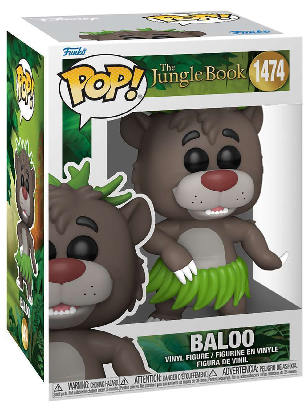 Фигурка Funko POP! Disney The Jungle Book S2 Baloo (1474) 80787