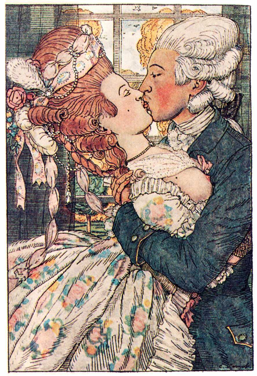 Сомов Константин Андреевич (1869-1939) - эротическое искусство русского художника