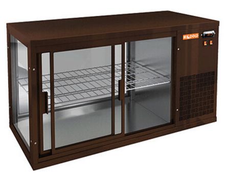 Витрина холодильная HICOLD VRL 1100 R Brown