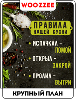 Картина "Правила кухни"