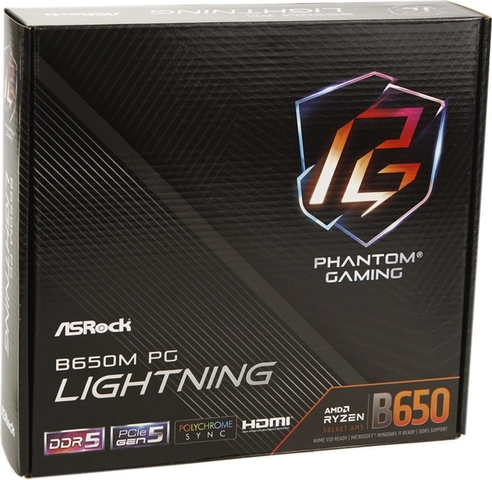 Материнская плата ASRock B650M PG Lightning