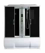 Душевой бокс RIVER SENA 150/70/55 ТH стекло тонированное