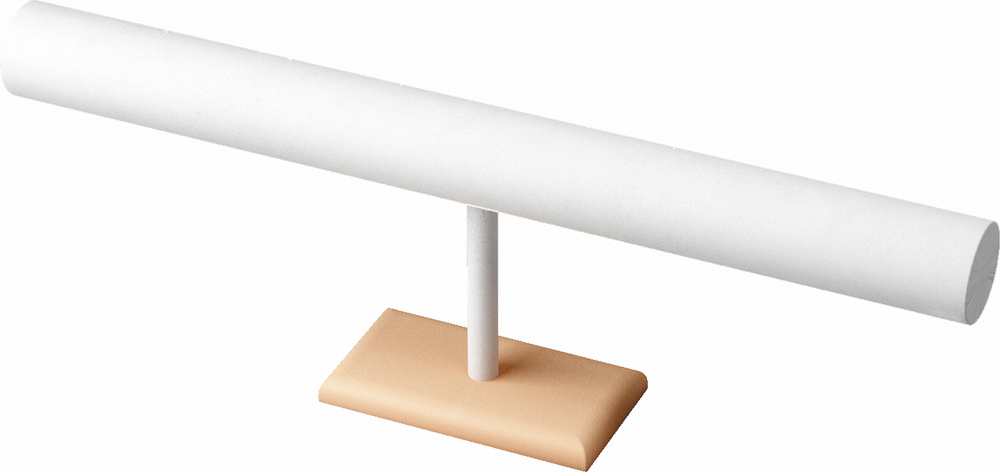 Подставка для браслетов/часов/Т-образная/валик d-50 мм./основание/ф.№6 (резинка)/Н-150 мм.