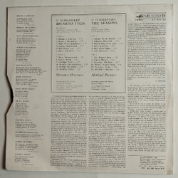 Винтажная виниловая пластинка LP П. Чайковский Михаил Плетнев Времена Года The Seasons (СССР 1990)