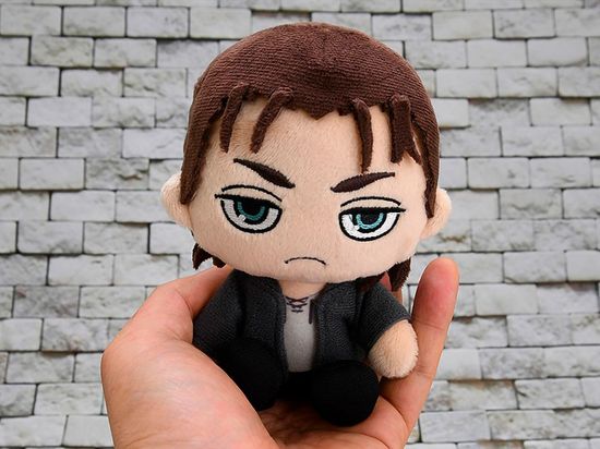 Плюш Good Smile Company Attack on Titan Eren / Плюшевая фигурка по мотивам аниме "Атака титанов", Эрен Йегер
