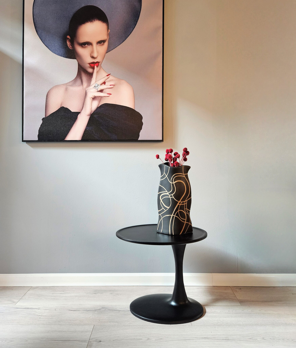 Ваза Abstract flat vase A