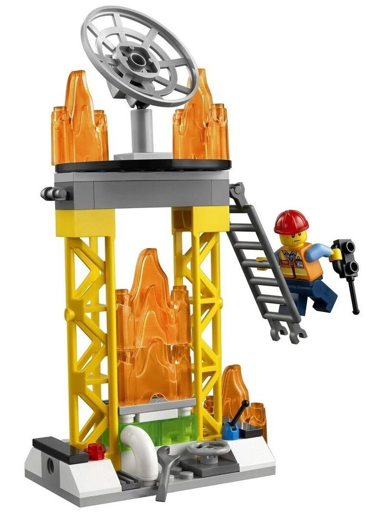 Конструктор LEGO City Fire 60281 Спасательный пожарный вертолёт