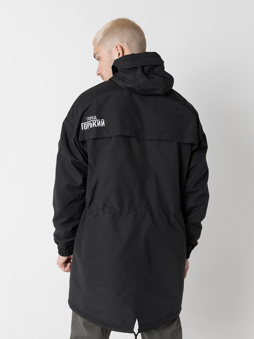 Парка с жилетом Город Горький черная