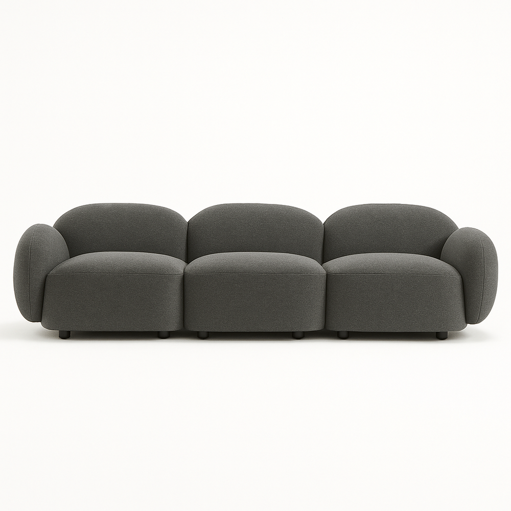 Дизайнерский модульный диван BLOB grey