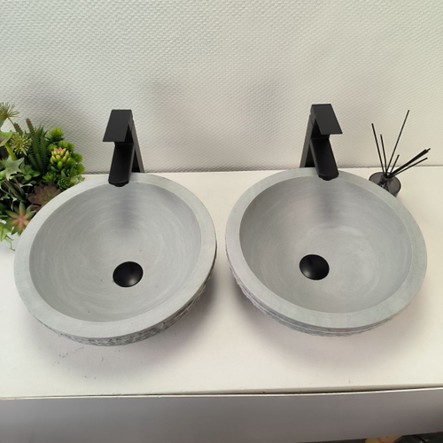 Раковина из андезита ПАРА! Bowl Blue BA-62970 40*40*15