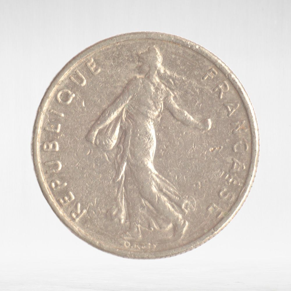 France, ½ Franc 1969 - Signature "O. Roty", VF